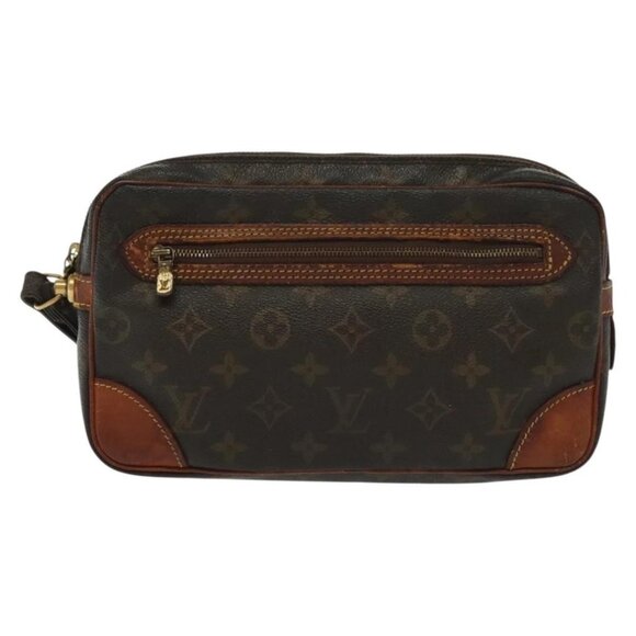 LOUIS VUITTON Monogram Marly Dragonne GM Clutch Bag - Picture 2 of 16